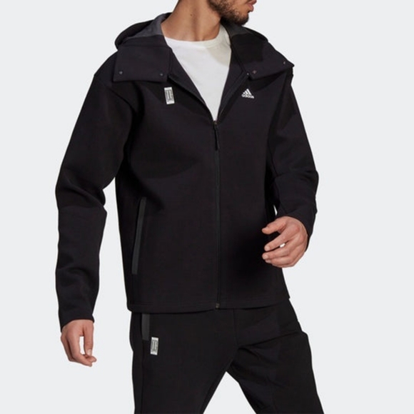 adidas Other - Adidas x Jet Li Warm Sports Hooded Jacket - size M